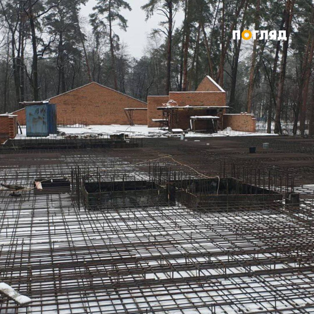 У Ворзелі продовжується будівництво нової школи та дитячого садочка (ФОТО) - зображення