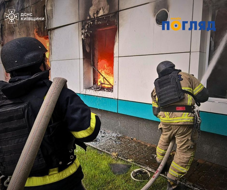 Наслідки нічної атаки на Київ та область (ФОТО) - зображення