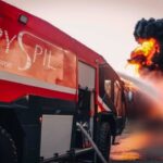 У Борисполі ліквідували пожежу на промисловому обʼєкті після комбінованого удару РФ