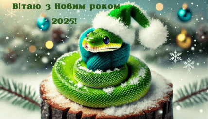 Листівки із Новим роком!