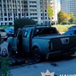 Вибух у Києві: біля житлового будинку підірвали автівку
