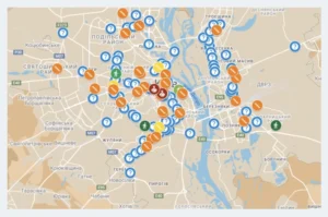 Повний список пішохідних вулиць Києва