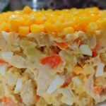 Рецепт Королівського салату з куркою та ананасами