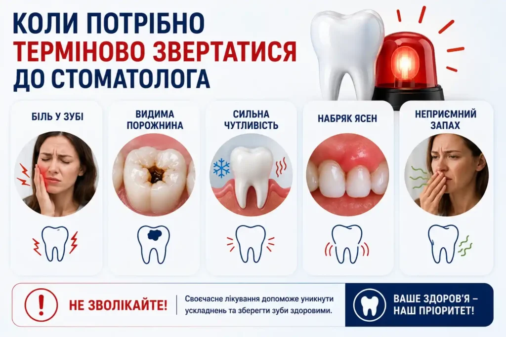 Симптоми карієсу, коли потрібно терміново звертатися до стоматолога