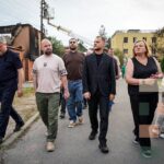 Вишневе: 9 загиблих, 253 будинки пошкоджено, 220 переселенців. Ліквідація наслідків удару.