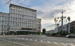 Київ: Рух на Європейській площі обмежено на тиждень.