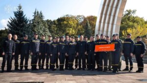 Алея Війська України: 31-й знак для ДСНС – вдячність за безпеку.